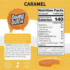 Double Dutch Stroopwafel Cookies Caramel  – 2 Pack – 16 Waffles