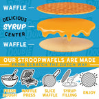 Double Dutch Stroopwafel Cookies Vanilla  – 2 Pack – 16 Waffles