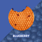 Double Dutch Stroopwafel Cookies Blueberry  – 2 Pack – 16 Waffles