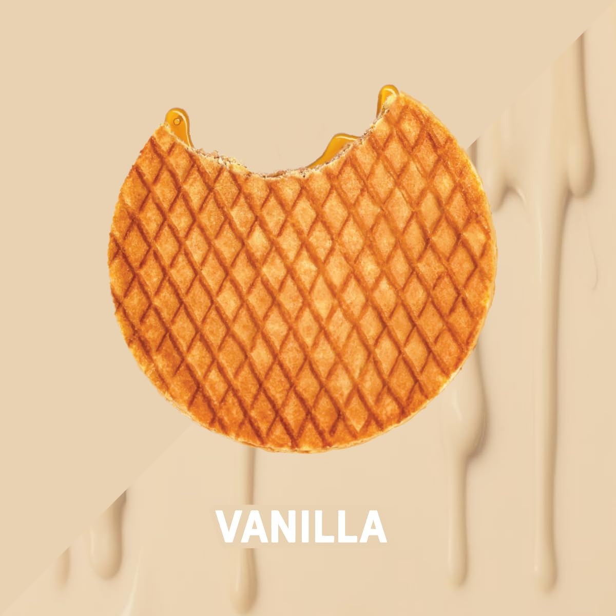 Double Dutch Stroopwafel Cookies Vanilla  – 2 Pack – 16 Waffles