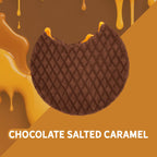 Double Dutch Stroopwafel Cookies Chocolate Salted Caramel  – 2 Pack – 16 Waffles