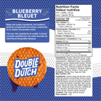 Double Dutch Stroopwafel Cookies Blueberry  – 2 Pack – 16 Waffles