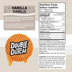 Double Dutch Stroopwafel Cookies Vanilla  – 2 Pack – 16 Waffles