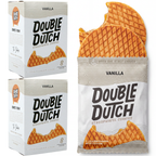 Double Dutch Stroopwafel Cookies Vanilla  – 2 Pack – 16 Waffles